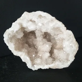 150-200g přírodní Bílý achát geode crystal clusteru roh Hojnosti feng shui Dekorativní kámen drahokamy