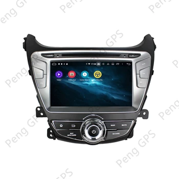 Android 10.0 DVD Přehrávač Pro Hyundai Elantra Dotykový displej Multimediální GPS Navigace Headunit Rádio Mirror LinK, Carplay