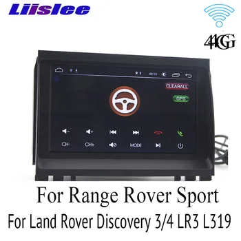 Pro Range Rover Sport L320 RR 2005~2009 Auto Multimediální Přehrávač, NAVI Rádio Stereo Audio GPS Navigace CarPlay 360 BirdView